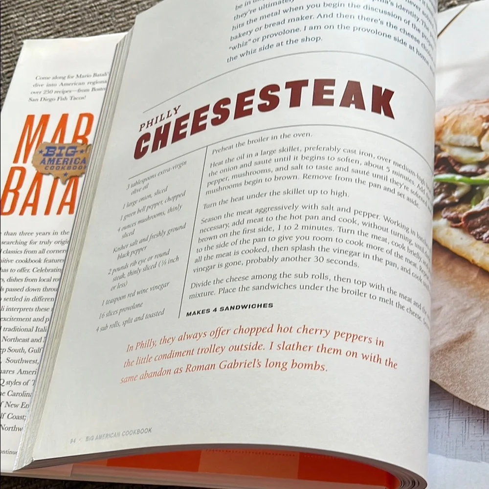 Big American Cookbook - Mario Batali 250 recipes